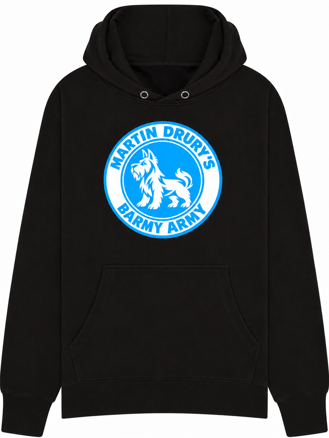 Martin Drury's Barmy Army Black Hoodie