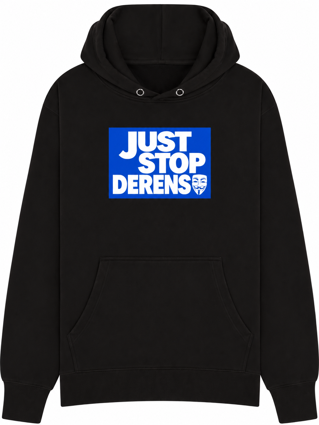 Just Stop Derens Black Hoodie