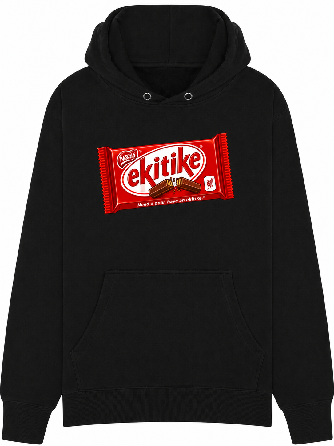 Ekitike black hoodie