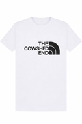 The Cowshed End White Tee Large Logo