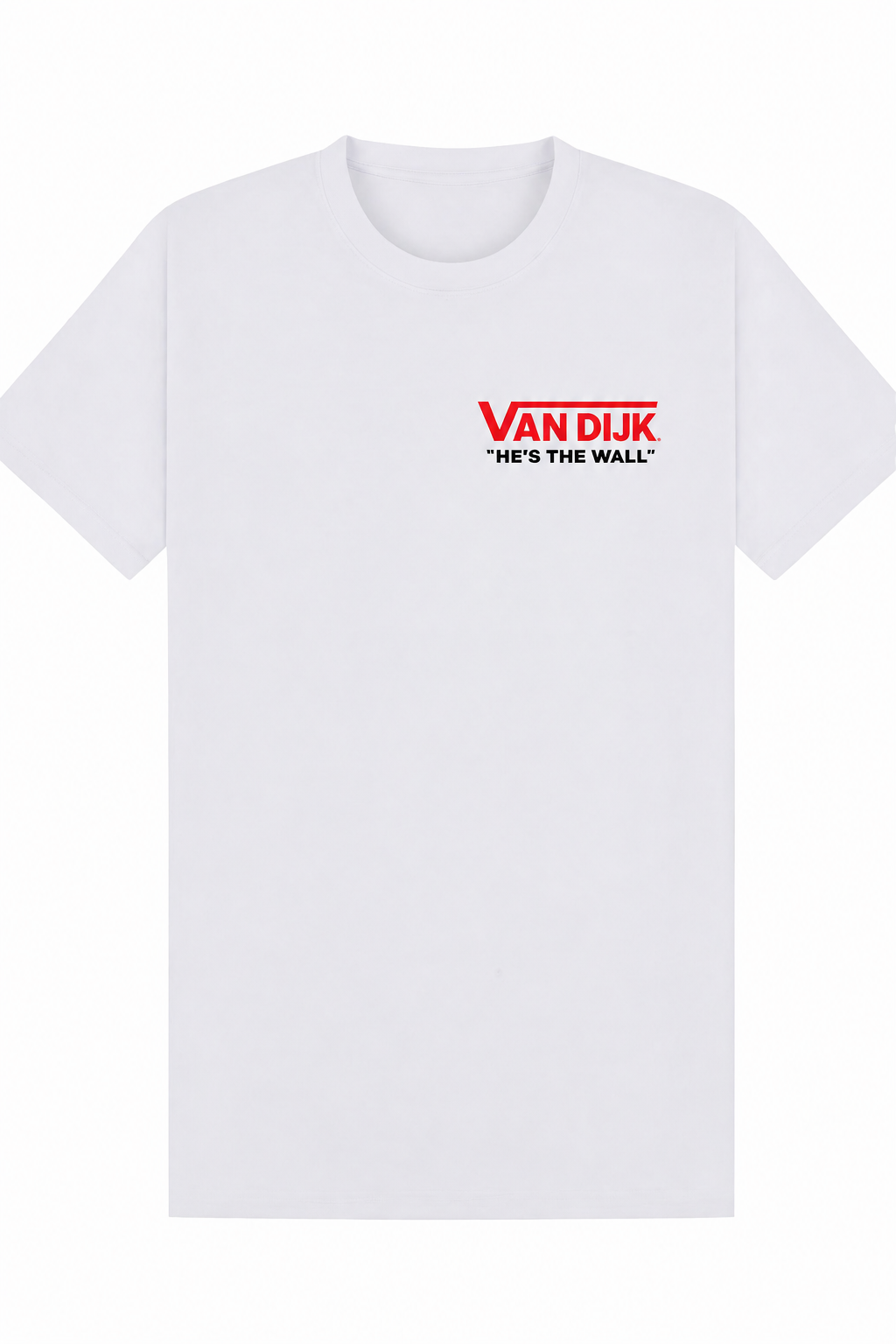 Vans Dijk white tee