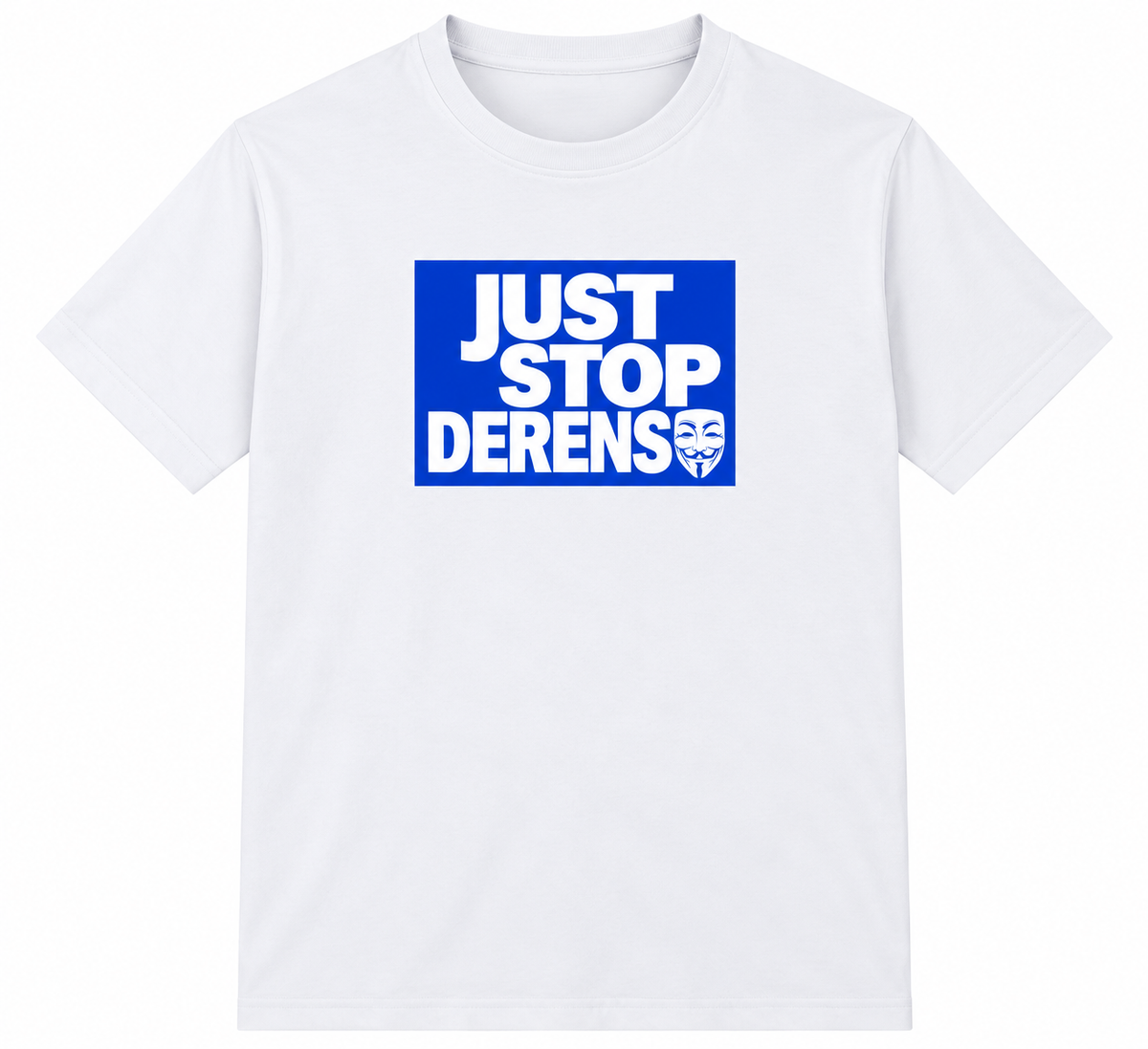 Just Stop Derens White tshirt