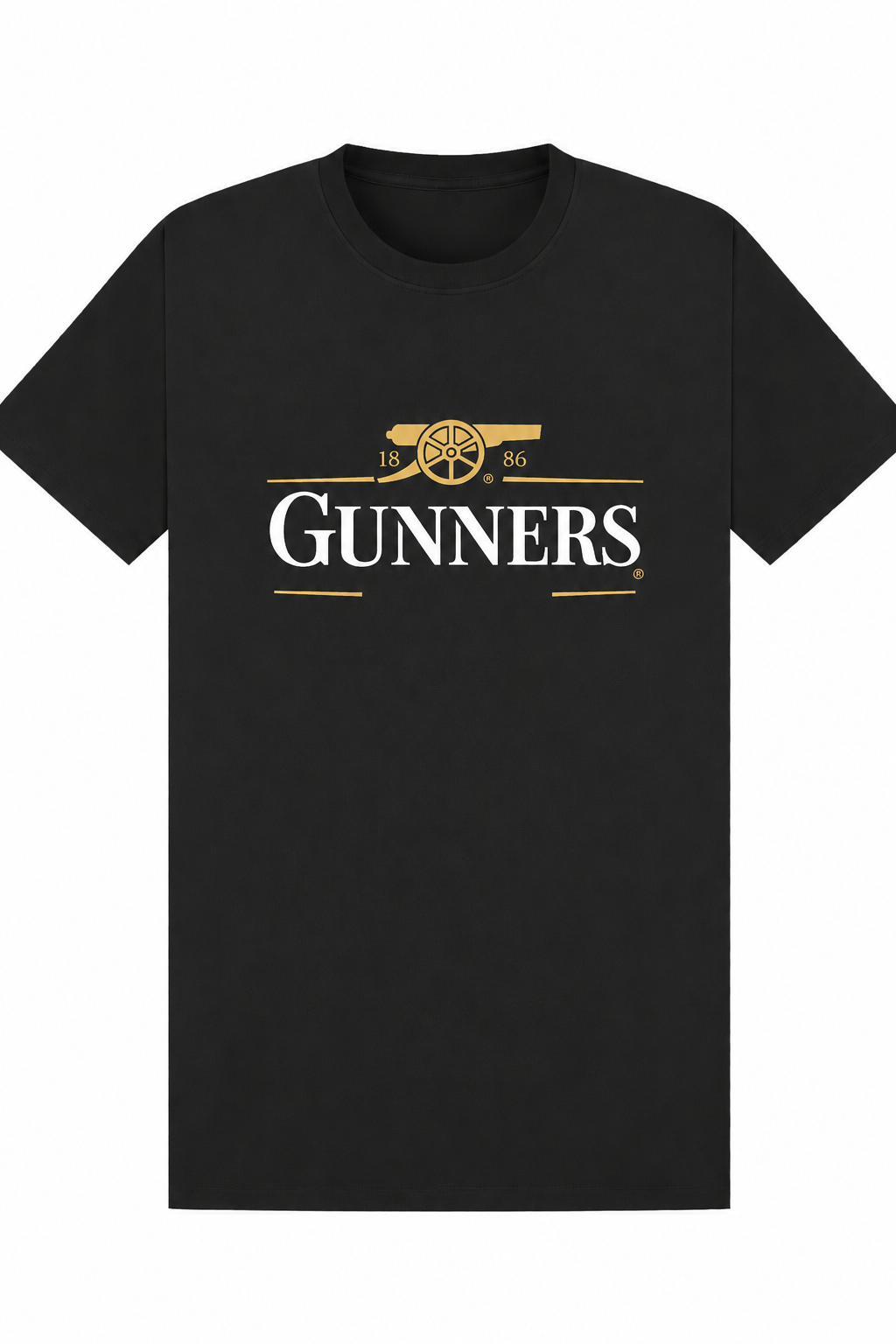 Gunners 1886 Black Tee