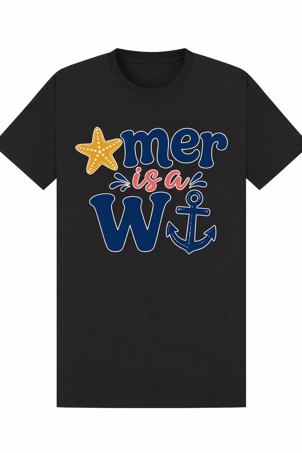 Starmer w*nker black tee